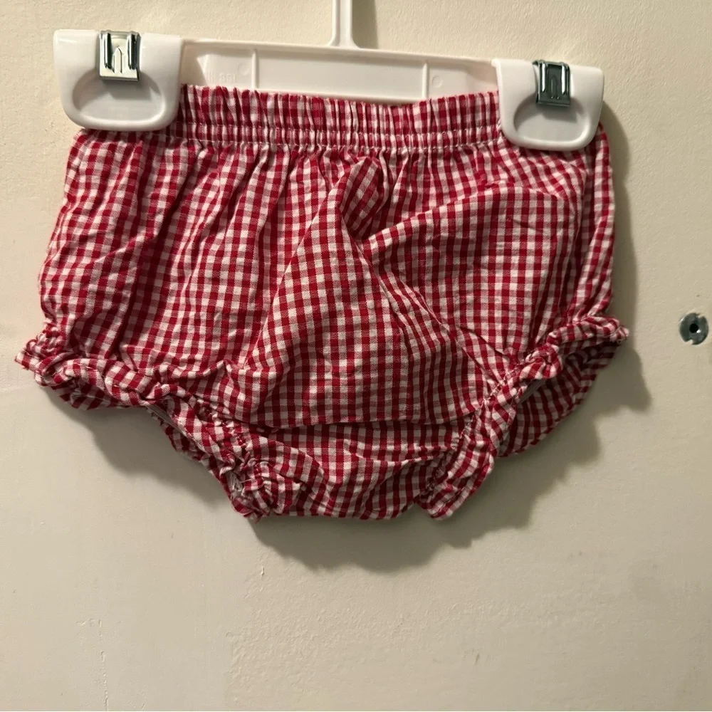 Stitchy Fish Cutie to the Core Applique Diaper Set